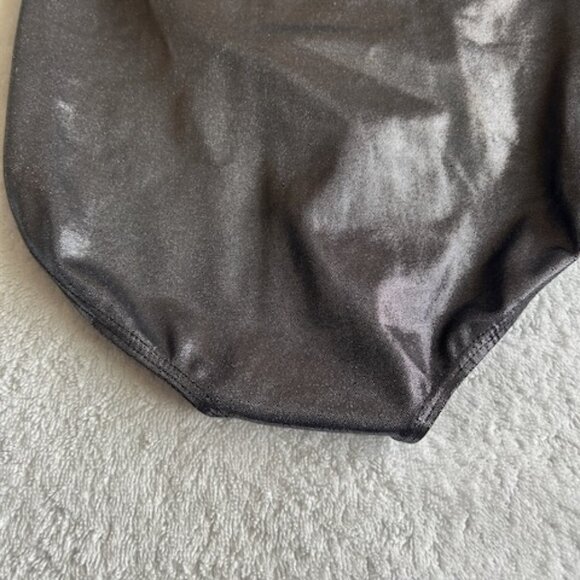 Balera Metallic Gunmetal Grey Leotard Adult Medium EPC - Picture 5 of 9